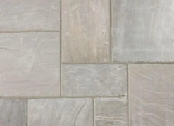 Marshalls Standard Indian Sandstone Paving Slabs Grey Multi 610 X 610mm (EUNS2131200)