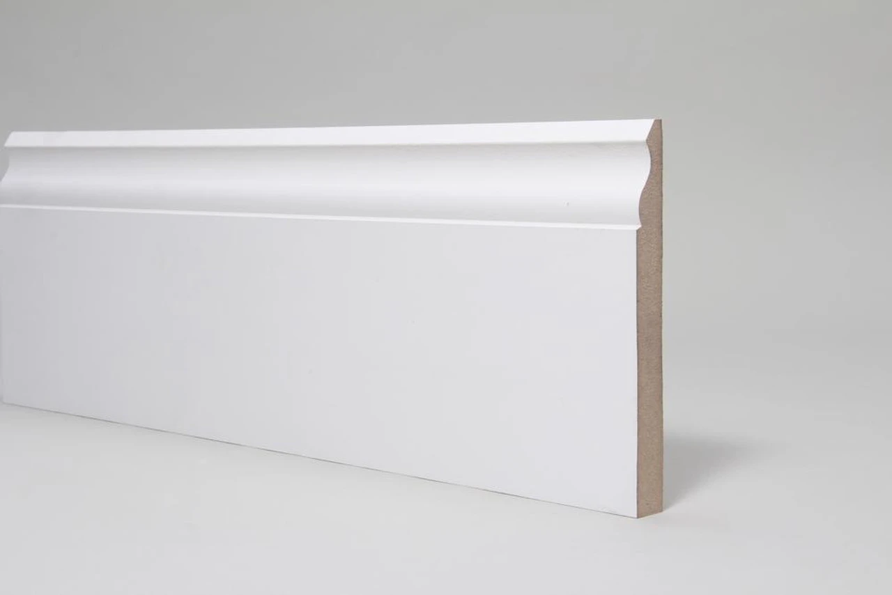 Ogee Primed MDF Skirting Boards 18 X 168 X 5400mm 1 Ogee Primed MDF Skirting Boards 18 X 168 X 5400mm