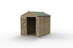 Forest Garden 4LIFE Apex Shed (6x8) Pressure Treated FSC 2-Door With Installation -TimberWorks 4LA68DDNWM 2.jpg 56987.1755742244