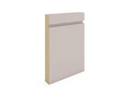 Flat Shadow Grooved MDF Primed Skirting FSC 18 X 144 X 4400mm