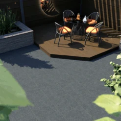 Talasey Aragon Porcelain Paving Smoke 600 X 600 X 20mm (23.04m2)