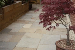 Talasey Classicstone Autumn Brown Sandstone Paving Project Pack X 18mm (22.20m2) -TimberWorks Autumn Brown PP IMG 02 97451.1755744794