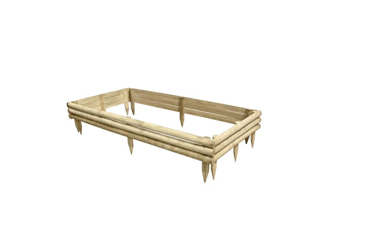 Forest Garden Garden Timber Planter Bed Builder Pack Pressure Treated PEFC 210 X 2040 X 1040mm 1 Forest Garden Garden Timber Planter Bed Builder Pack Pressure Treated PEFC 210 X 2040 X 1040mm