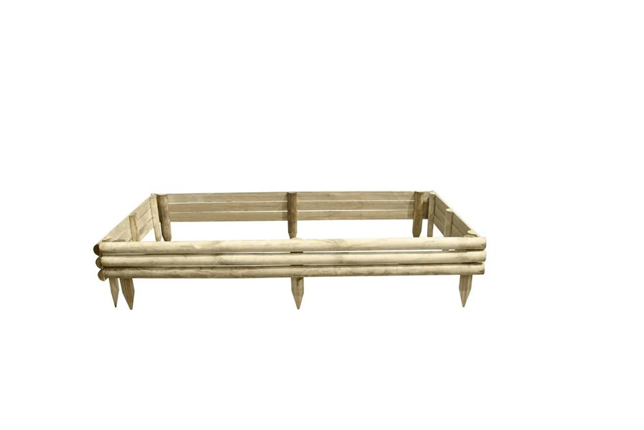 Forest Garden Garden Timber Planter Bed Builder Pack Pressure Treated PEFC 210 X 2040 X 1040mm 2 Forest Garden Garden Timber Planter Bed Builder Pack Pressure Treated PEFC 210 X 2040 X 1040mm - Image 2
