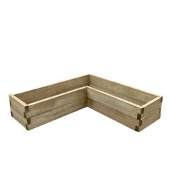 Forest Garden Caledonian Corner Raised Bed 1310 X 1310 X 280mm