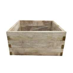 Forest Garden Caledonian Square Raised Bed Pressure Treated FSC 900 X 900 X 450mm