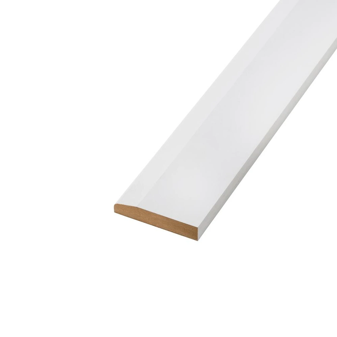 Chamfered & Round Primed MDF Skirting Boards 18 X 168 X 4400mm 4 Chamfered & Round Primed MDF Skirting Boards 18 X 168 X 4400mm - Image 4