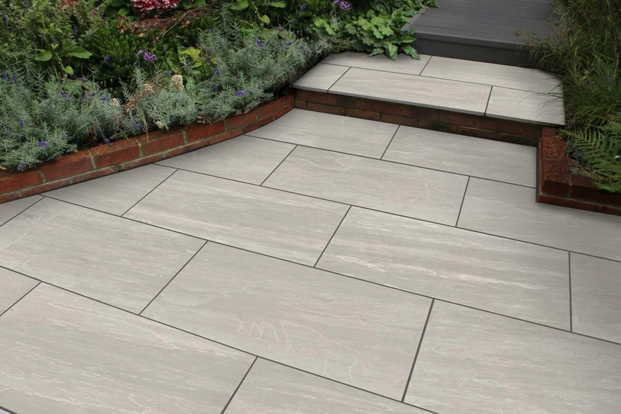 Talasey Cava Stone Kandla Grey Porcelain Paving 900 X 600 X 20mm (21.60m2) 2 Talasey Cava Stone Kandla Grey Porcelain Paving 900 X 600 X 20mm (21.60m2) - Image 2