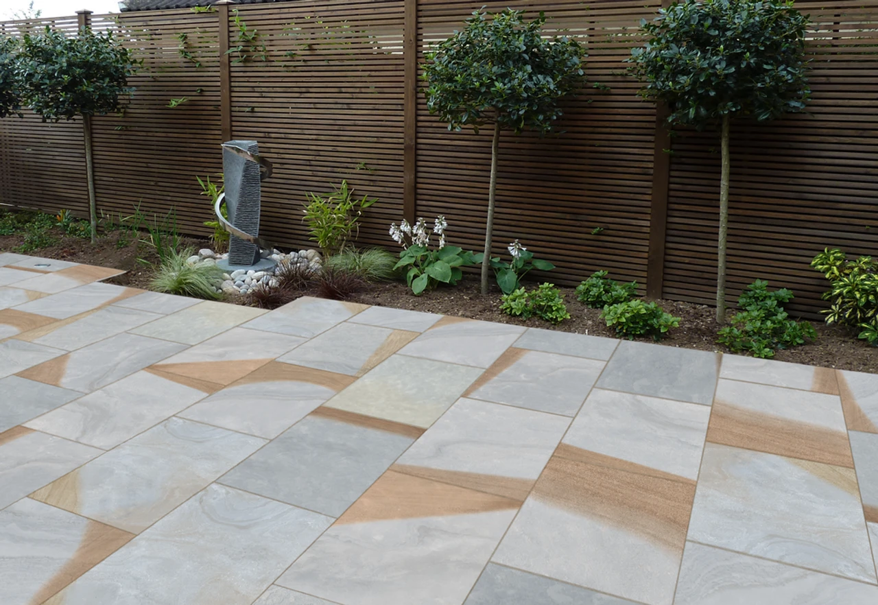 Talasey Cava Stone York Stone Porcelain Paving 900 X 600 X 20mm 2 Talasey Cava Stone York Stone Porcelain Paving 900 X 600 X 20mm - Image 2