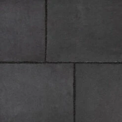 Talasey Classicstone Carbon Black Limestone Paving 600 X 600 X 24mm