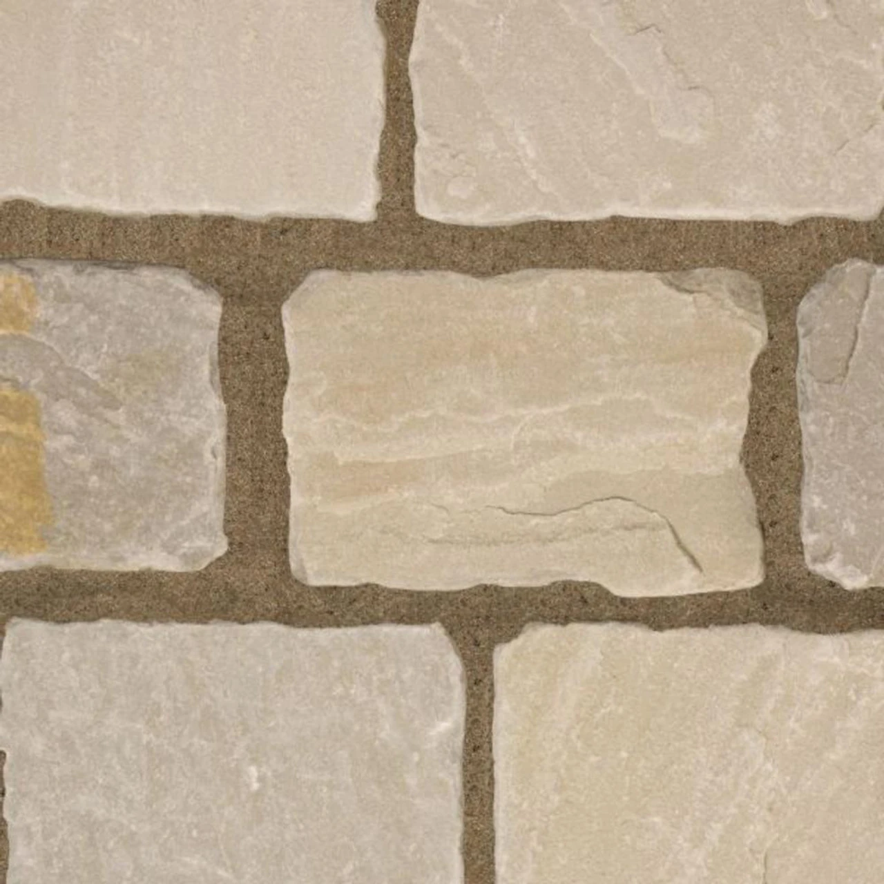 Talasey Cobblestone Calico Sandstone Cobble Paving 100 X 100 X 25-50mm (6m2) 1 Talasey Cobblestone Calico Sandstone Cobble Paving 100 X 100 X 25-50mm (6m2)