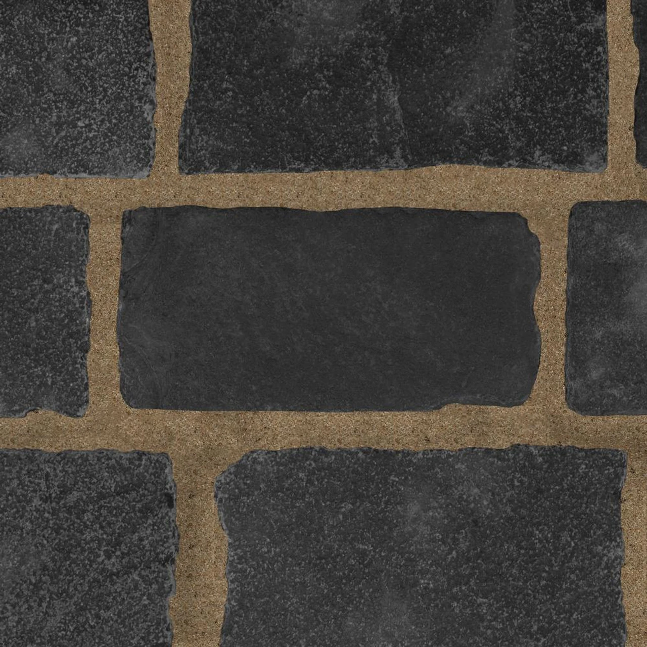 Talasey Cobblestone Ebony Limestone Cobble Paving Project Pack X 25-50mm (15m2) 1 Talasey Cobblestone Ebony Limestone Cobble Paving Project Pack X 25-50mm (15m2)