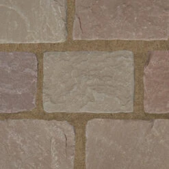 Talasey Cobblestone Meadow Sandstone Cobble Paving Project Pack X 25-50mm (15m2)