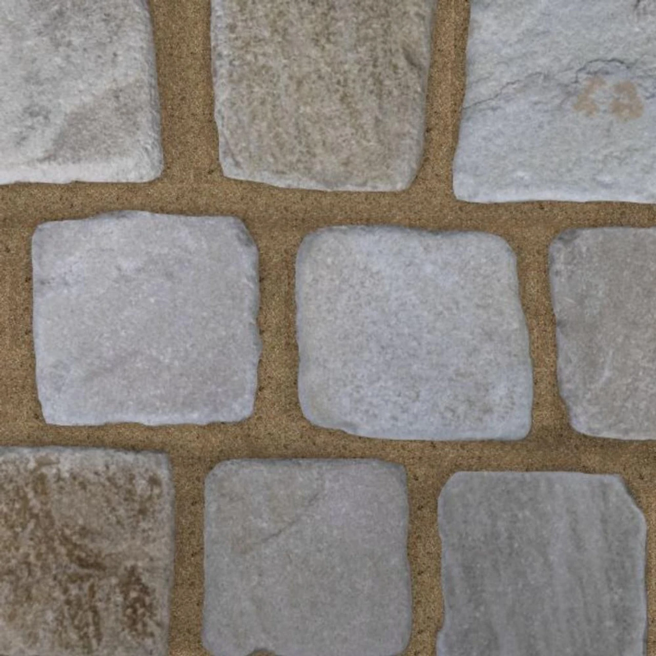 Talasey Cobblestone Pewter Sandstone Cobble Paving 100 X 100 X 25-50mm (6m2) 1 Talasey Cobblestone Pewter Sandstone Cobble Paving 100 X 100 X 25-50mm (6m2)