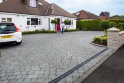 Drivesett Tegula Concrete Paving Pennant Grey 240 X 160 X 50mm (10.91m2)