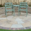 Talasey Classicstone Golden Fossil Circle Kit Sandstone Paving 24mm (5.8m2)