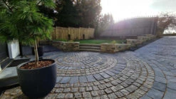 Talasey Cobblestone Silver Setts Granite Cobble Paving 200 X 100 X 100mm (5-6m2)