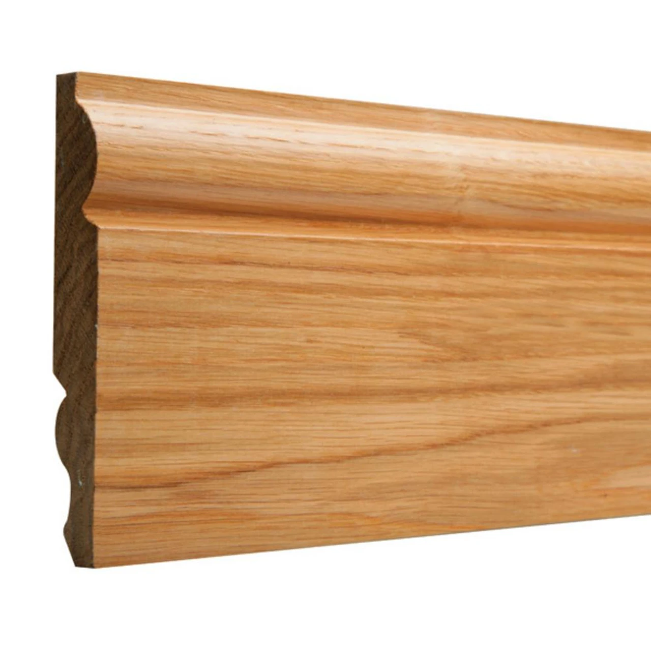 Dual Torus & Ogee Oak Skirting Board 25 X 175mm 2 Dual Torus & Ogee Oak Skirting Board 25 X 175mm - Image 2