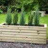 Forest Garden Linear Long Planter Pressure Treated 1200 X 440 X 400mm