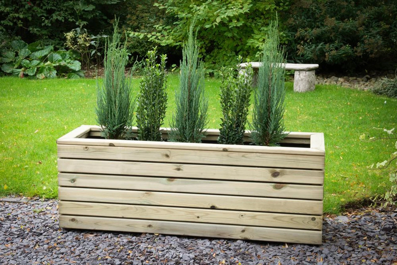 Forest Garden Linear Long Planter Pressure Treated 1200 X 440 X 400mm 1 Forest Garden Linear Long Planter Pressure Treated 1200 X 440 X 400mm
