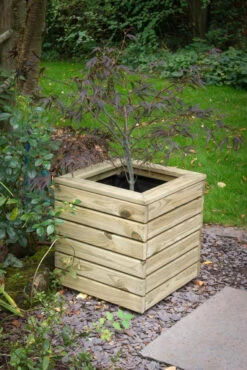 Forest Garden Linear Planter Square 400 X 400 X 440mm