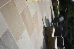 Talasey Classicstone Lakeland Sandstone Paving 600 X 600 X 24mm (15.8m2) -TimberWorks Lakeland 900x600 IMG 02.JPG 01897.1755744648