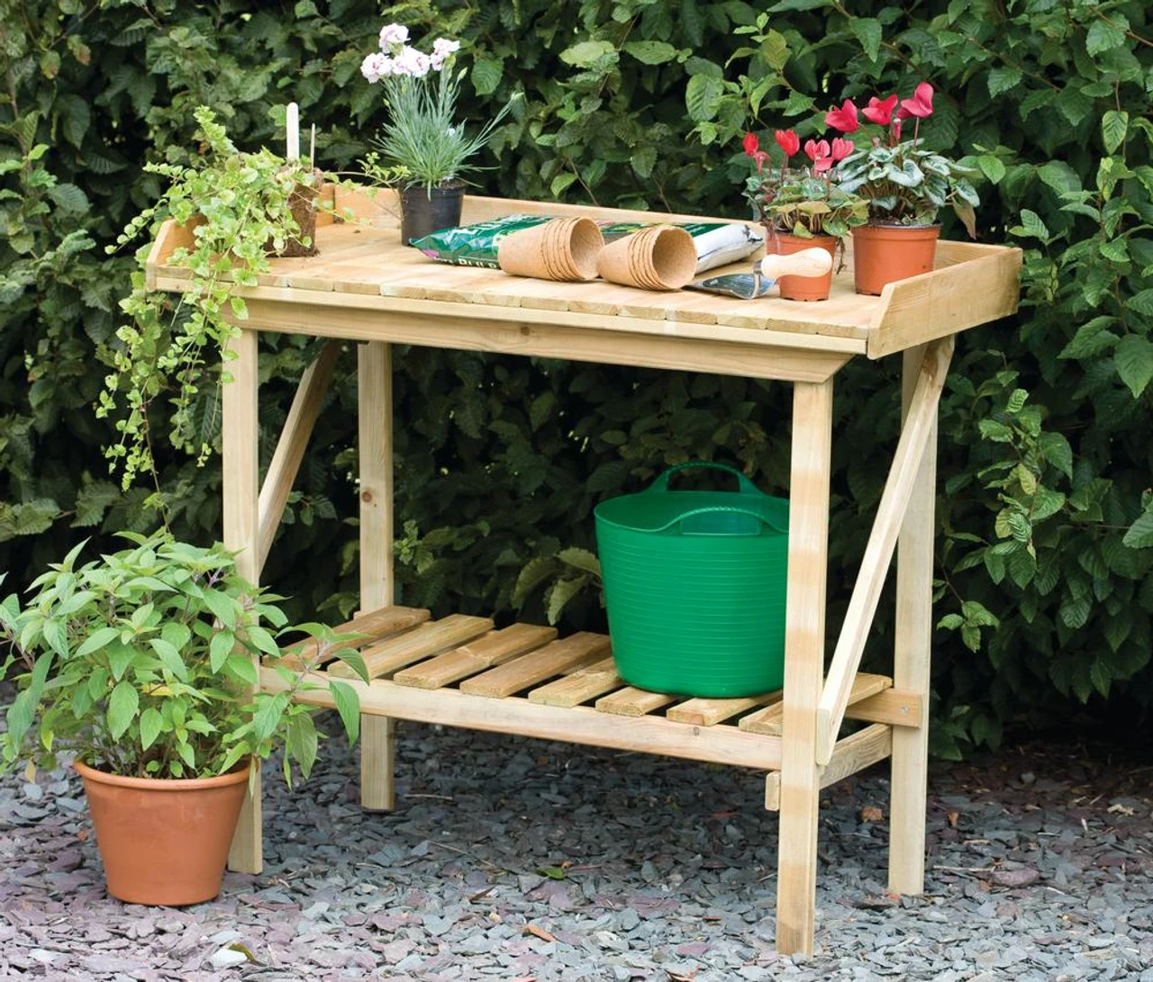Forest Garden Potting Bench 1080 X 520 X 920mm 2 Forest Garden Potting Bench 1080 X 520 X 920mm - Image 2