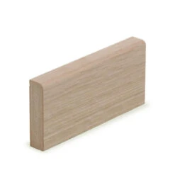 MDF White Oak Veneer Pencil Unfinished Architrave 19 X 69 X 2400mm