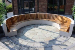 Talasey Classicstone Promenade Circle Kit Sandstone Paving 24mm (5.8m2)