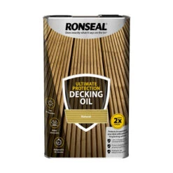 Ronseal Ultimate Decking Oil Natural 5 Litres (37297)