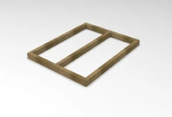 Forest Garden Shed Base For (4x3) Overlap Sheds 1180 X 9410 X 75mm