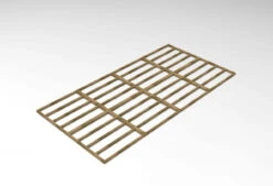 Forest Garden Shed Base For (20x10) Overlap Sheds 5900 X 3006 X 75mm With Installation