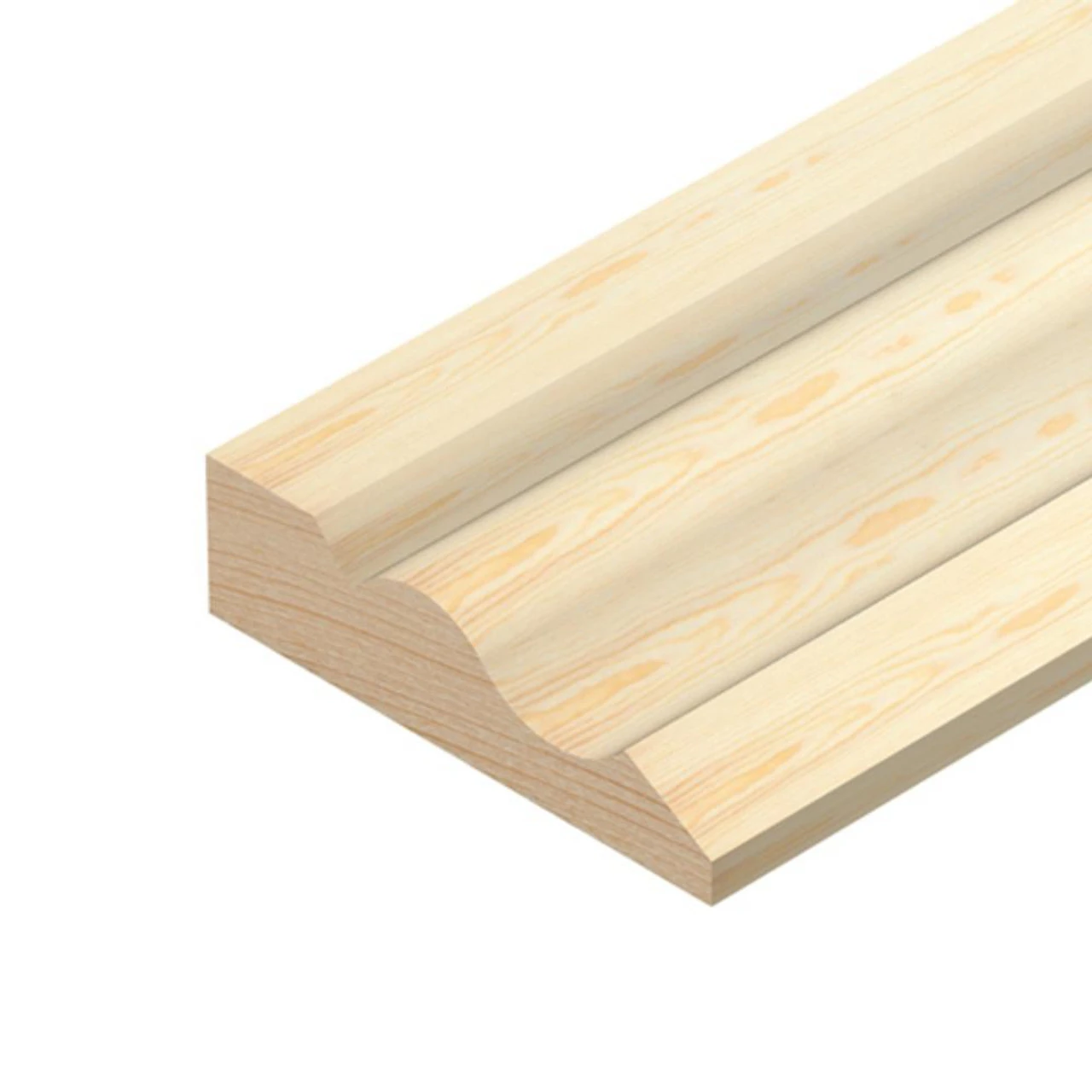 Cheshire Mouldings Pine Ogee Architrave 15 X 55 X 2400mm 1 Cheshire Mouldings Pine Ogee Architrave 15 X 55 X 2400mm