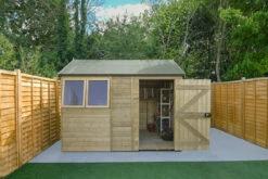 Forest Garden Modular Reverse Apex Shed (10x6) 3062 X 1977 X 2291mm