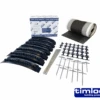 Timloc Roll Out Dry Fix Ventilated Ridge Pack Black 6000mm (54700)