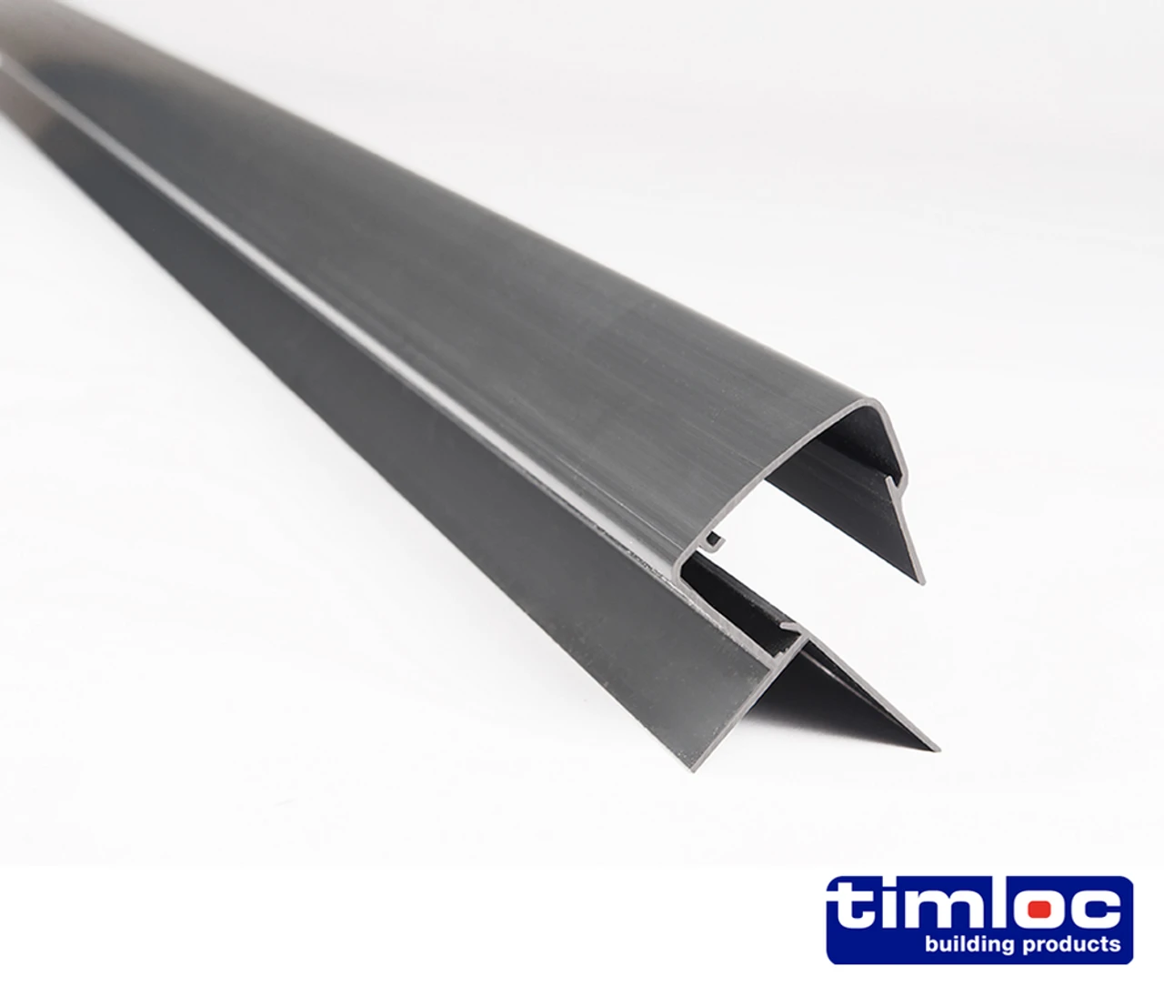 Timloc New Build Dry Fix Conti Verge For Slate/Flat Tile 3000mm Grey (66101) 1 Timloc New Build Dry Fix Conti Verge For Slate/Flat Tile 3000mm Grey (66101)