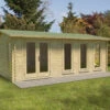 Forest Garden Blakedown Log Cabin Apex 34kg Felt & Underlay 6240 X 4460 X 2470mm