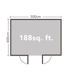 Forest Garden Rushock Log Cabin Apex Felt Shingles & Underlay 5240 X 4340 X 2470mm -TimberWorks VRUS45D54SH 8.jpg 33187.1755753551