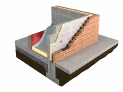 Unilin Thin-R Cavity Wall Insulation PIR Board 1200 X 450 X 75mm