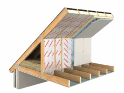 Unilin Thin-R Pitched Roof Insulation PIR Board 2400 X 1200 X 100mm