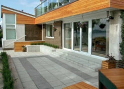 Argent Coarse Concrete Paving Dark 450 X 450 X 38mm (56 Pack)