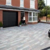 Driveline Metro Concrete Driveway Paving Slabs Dark Grey 480 X 130 X 80mm (6.74sq M)