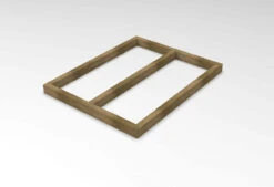 Forest Garden Shed Base For (4x3) Overlap Sheds 1180 X 9410 X 75mm With Installation
